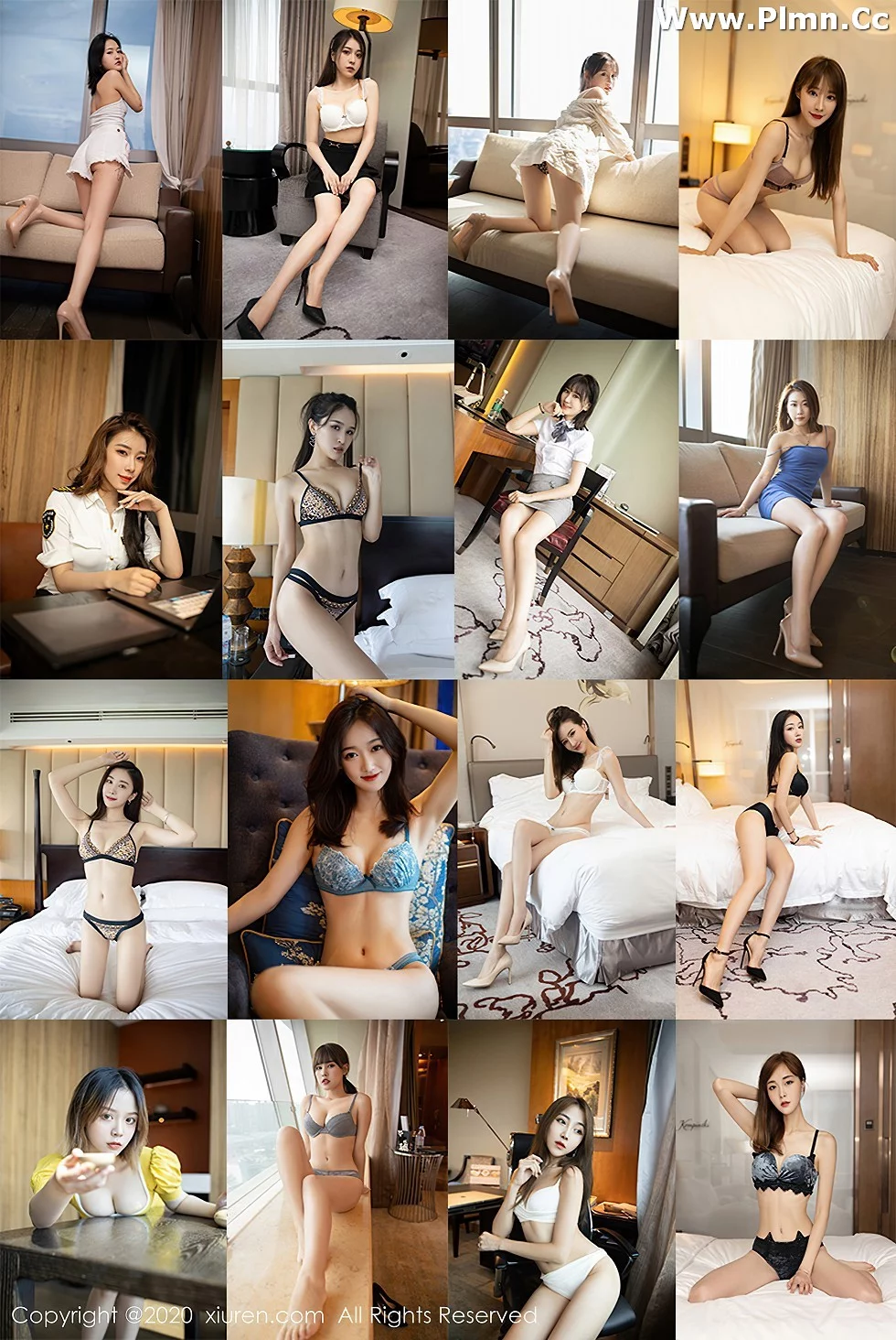 [XiuRen秀人网]No.2617_秀人模特合集18位新人麻豆私房性感内衣系列秀完美身材写真87P